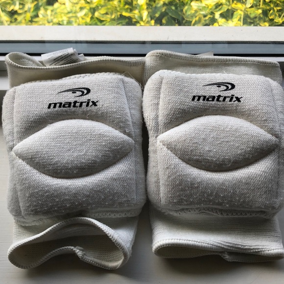 Matrix volleyball knee pads, white - Picture 1 of 4